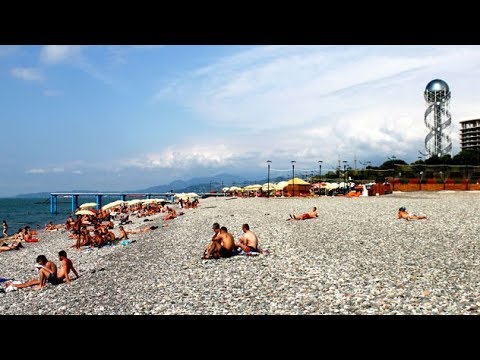 Batumi beach, Georgia ბათუმი